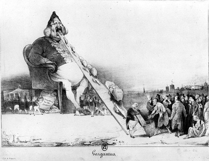 Daumier, Gargantua