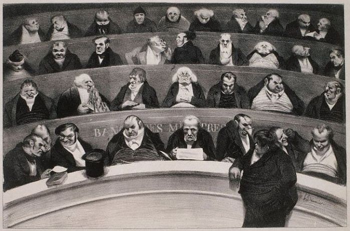 Daumier, The Legislative Belly, 1834