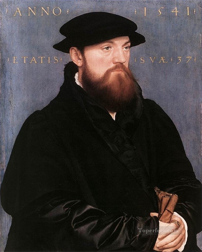 Hans Holbein, Portrait of De Vos van Steenwijk, 1541