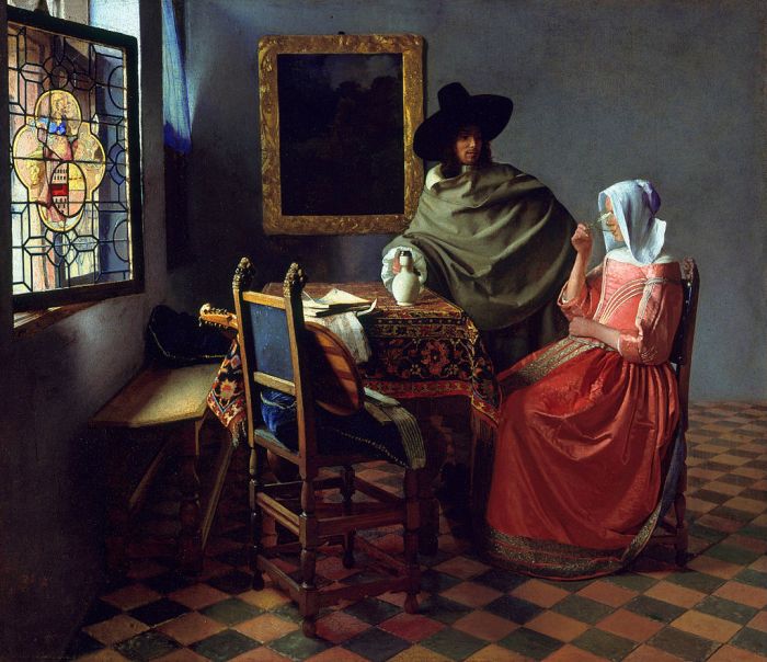 Jan Vermeer, The Wine Glass, 1660